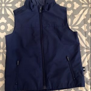crown & ivy Navy Kids Vest
